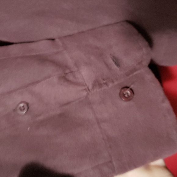 Pierre Cardin Faux Suede Shirt with Polyester Lining. - Picture 4 of 4